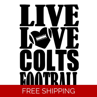 NFL Football Indianapolis Colts vinyl decal sticker NFL Football Indianapolis Colts vinyl decal sticker